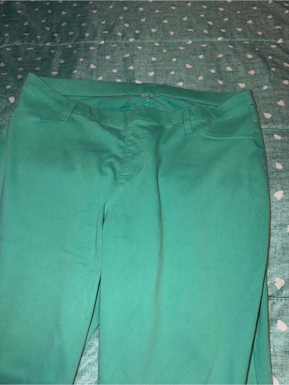Women's Teal Green XL Stretch Pants. MUST BE BUNDLED